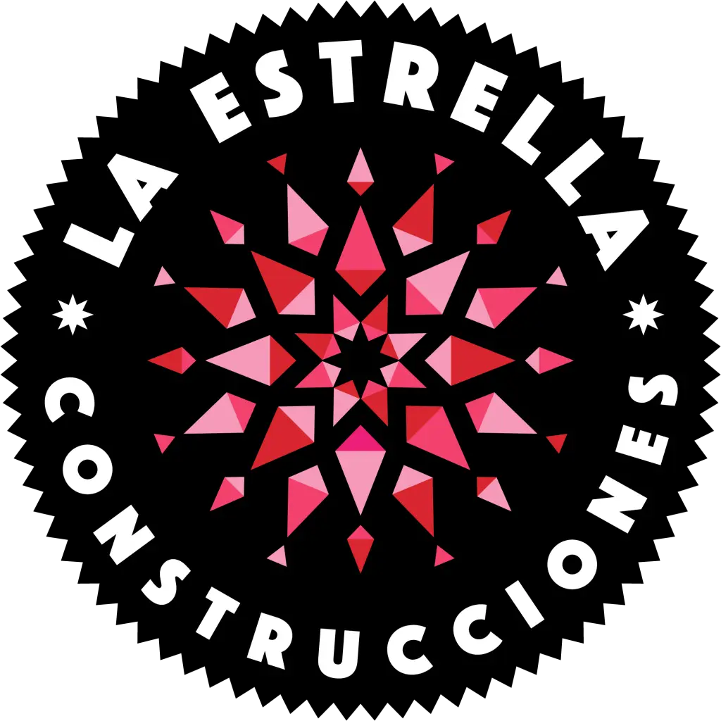 logo construcciones la estrella